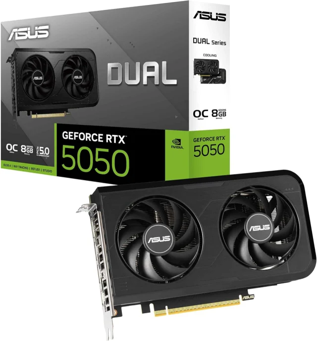 ASUS Dual RTX 5050 OC 8GB