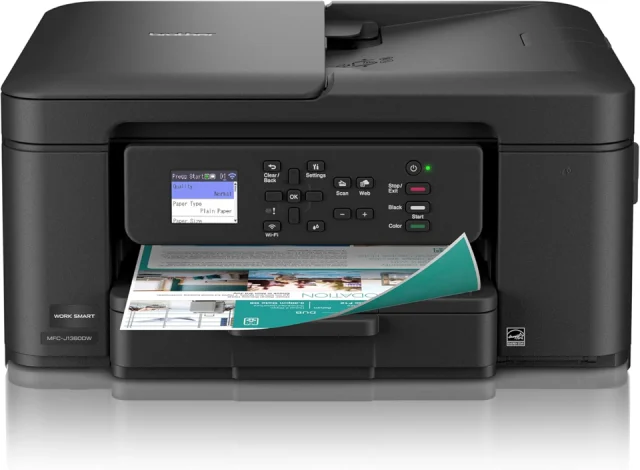 Brother MFC-J1360DW Wireless Color Inkjet All-in-One Printer