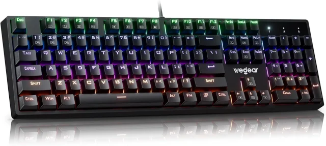 wegear Wired Mechanical Gaming Keyboard