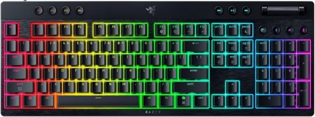 Razer BlackWidow V4 Low Profile Wireless Orange Switches