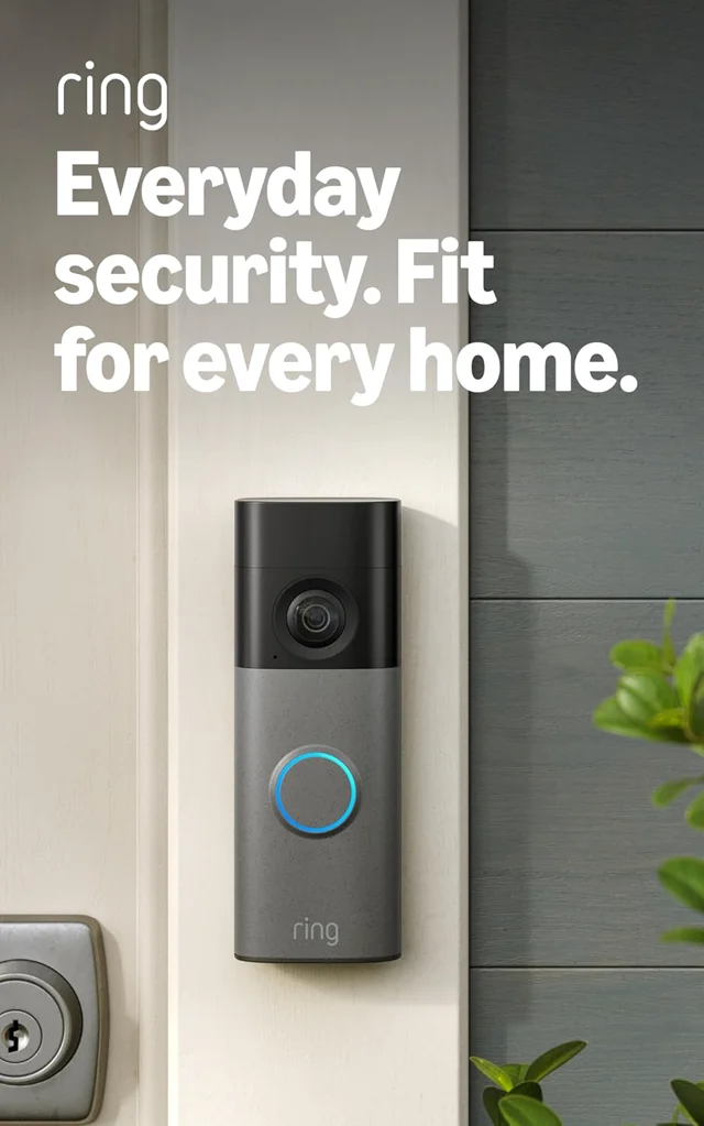 Ring Battery Doorbell 2K