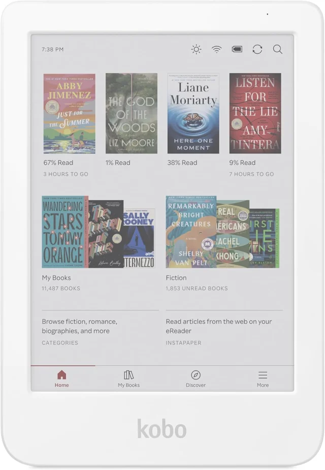 Kobo Clara Colour eReader, White