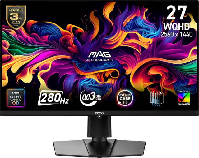 MSI MAG 271QP QD-OLED X28 27-inch