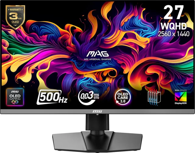 MSI MAG 272QP QD-OLED X50 27-inch