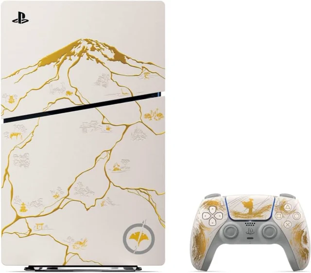 PlayStation 5 Slim Ghost of Yōtei Gold Limited Edition