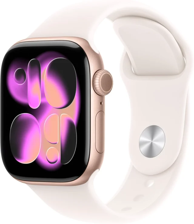 Apple Watch Series 11 GPS + Cellular 42mm Rose Gold Aluminum