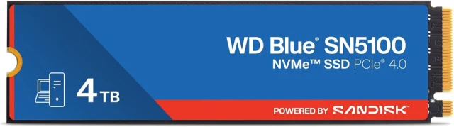 WD Blue SN5100 4TB NVMe SSD