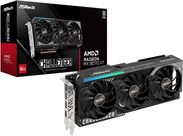 ASRock Radeon RX 9070 XT Challenger OC 16GB