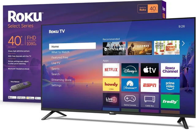 Roku 40-Inch Select Series 1080p Smart TV 2026