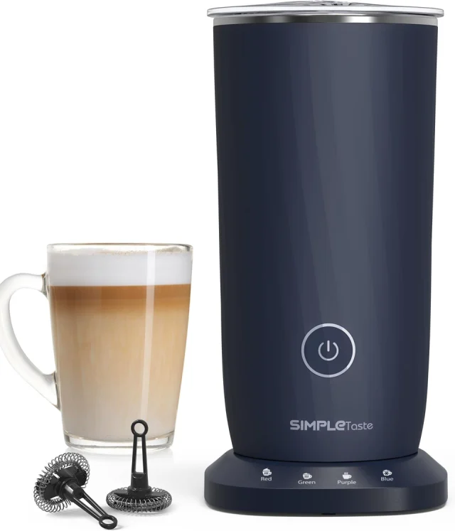 SIMPLETASTE Milk Frother 4-in-1 Dark Blue