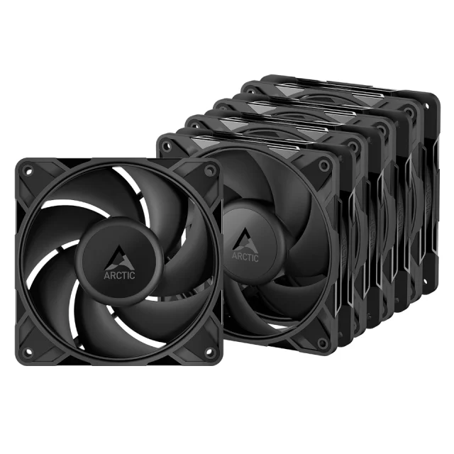 ARCTIC P12 Pro LN 120mm Black 5-Pack