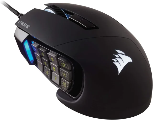 Corsair Scimitar RGB Elite Wired Black