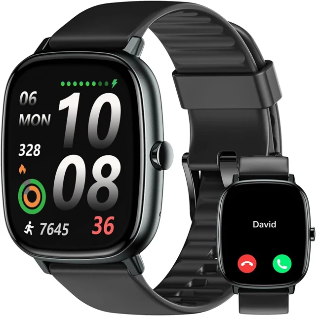 HUAKUA G3 GPS Smart Watch Black 1.95"