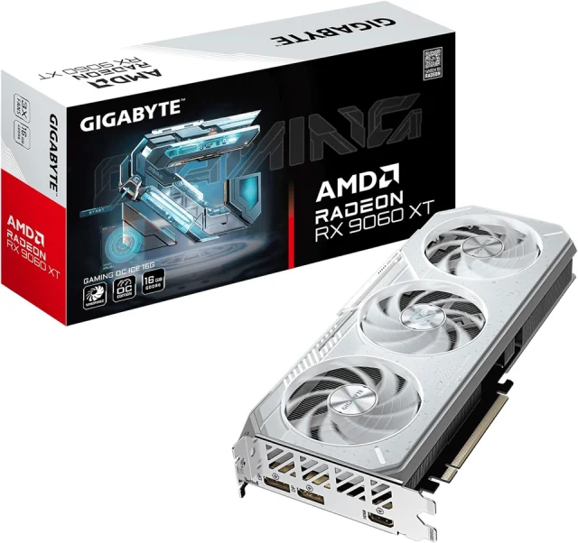 GIGABYTE Radeon RX 9060 XT Gaming OC ICE 16G