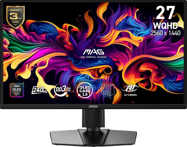 MSI MAG 272QP QD-OLED X24 27-inch