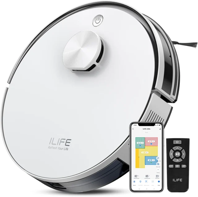 ILIFE A30s Robot Vacuum, 10000Pa Max Suction