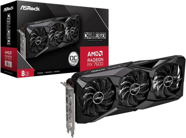 ASRock Radeon RX 7600 Challenger Pro OC 8GB