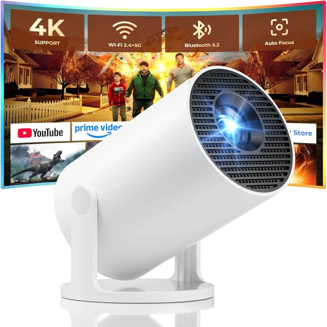 ClokoWe Mini Projector with WiFi and Bluetooth