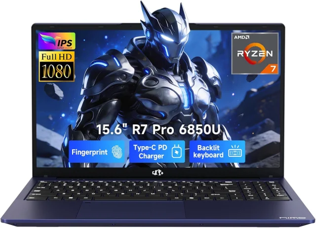 NIMO 15.6 Ryzen 7 Pro 6850U 32GB 1TB
