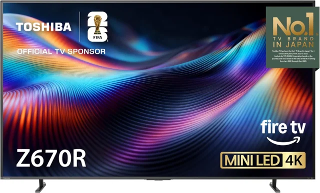 Toshiba 55" Z670R Mini-LED 4K Smart Fire TV