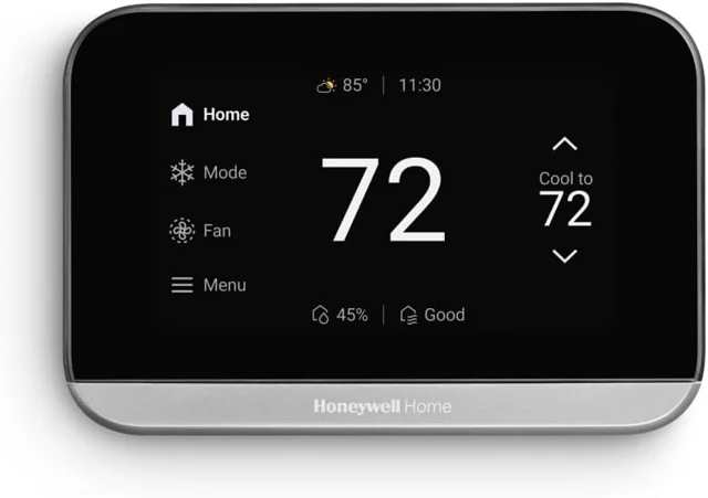 Honeywell Home X7S Smart Thermostat, Black