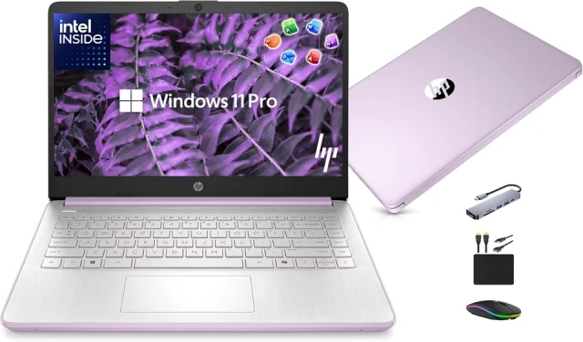 HP 14" Laptop 4GB 628GB
