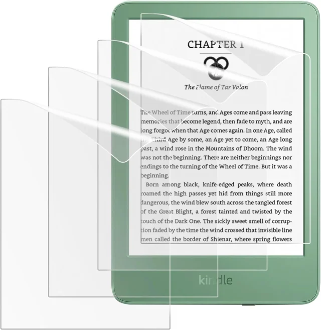 MoKo 4 Pack Anti-Glare Screen Protector 6 inch Basic