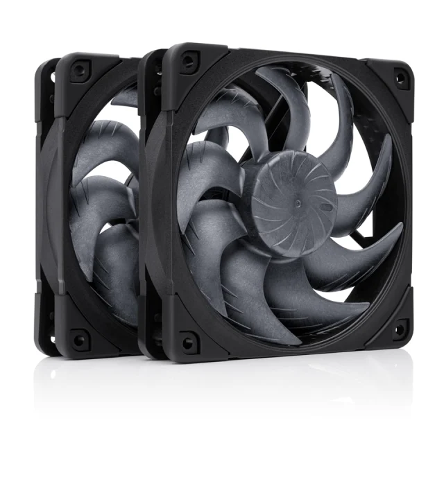 Noctua NF-A12x25 G2 PWM Sx2-PP chromax.black 2-Pack