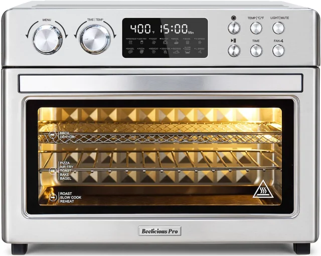 Beelicious Pro 28QT Air Fryer Toaster Oven