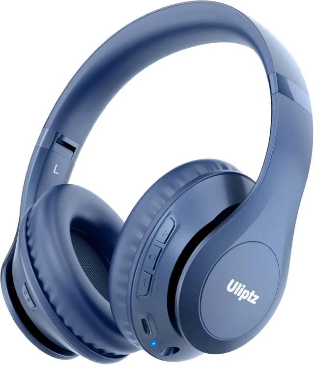 Uliptz Bluetooth Over Ear Foldable Headphones