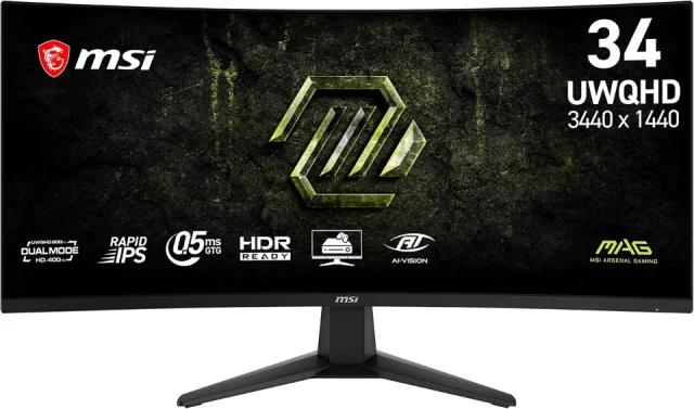 MSI MAG 346CQDF E20 34-inch