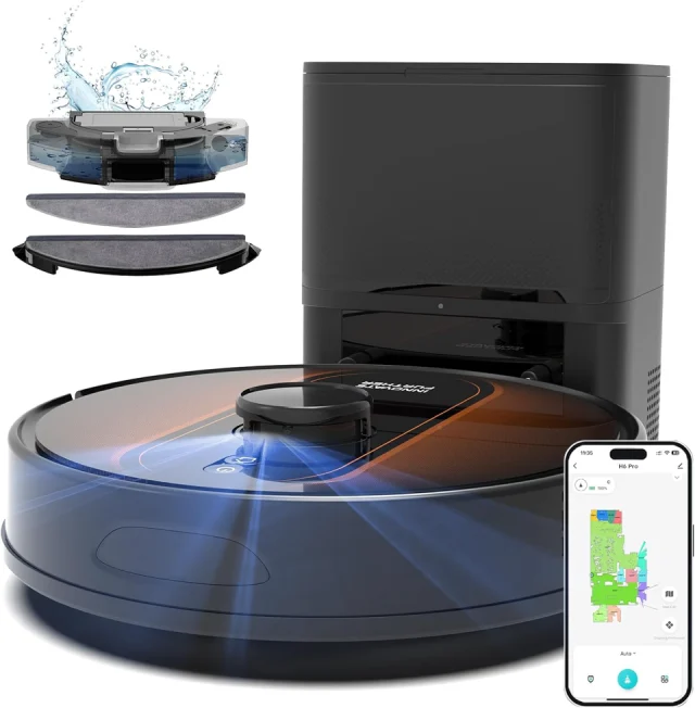 wrydao H6Pro Robot Vacuum and Mop