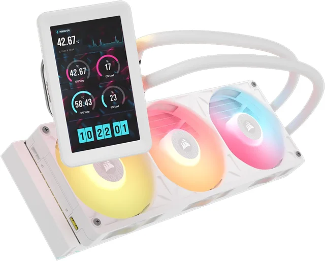 Corsair iCUE Link Titan II 360 RX LCD White