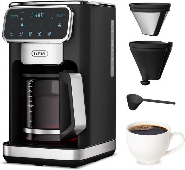 Gevi Touchscreen 12-Cup Coffee Maker