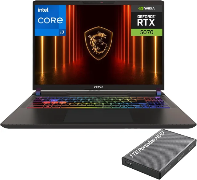 MSI Katana 15 HX i7 RTX 5070 16GB 1TB