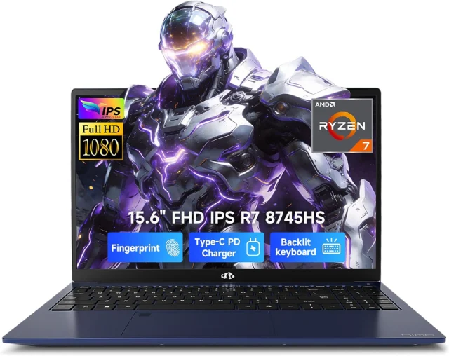 NIMO N158 15.6" Laptop AMD R7 8745HS 32GB 1TB
