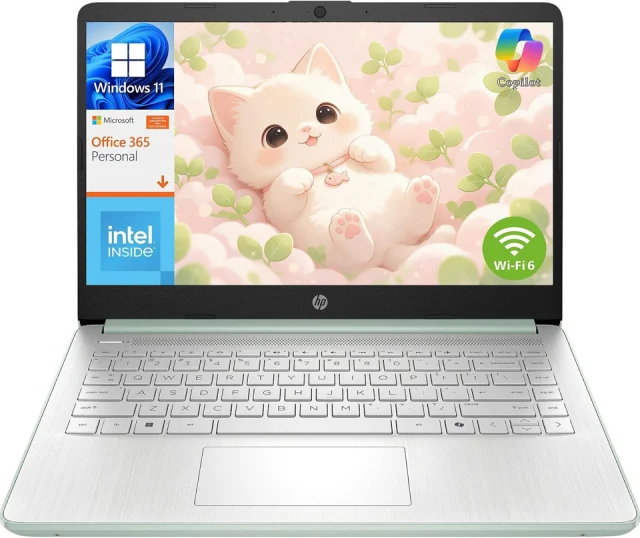 HP Laptop PC 14, 4 GB, 128 GB